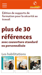 Mobile Screenshot of memoforma.fr